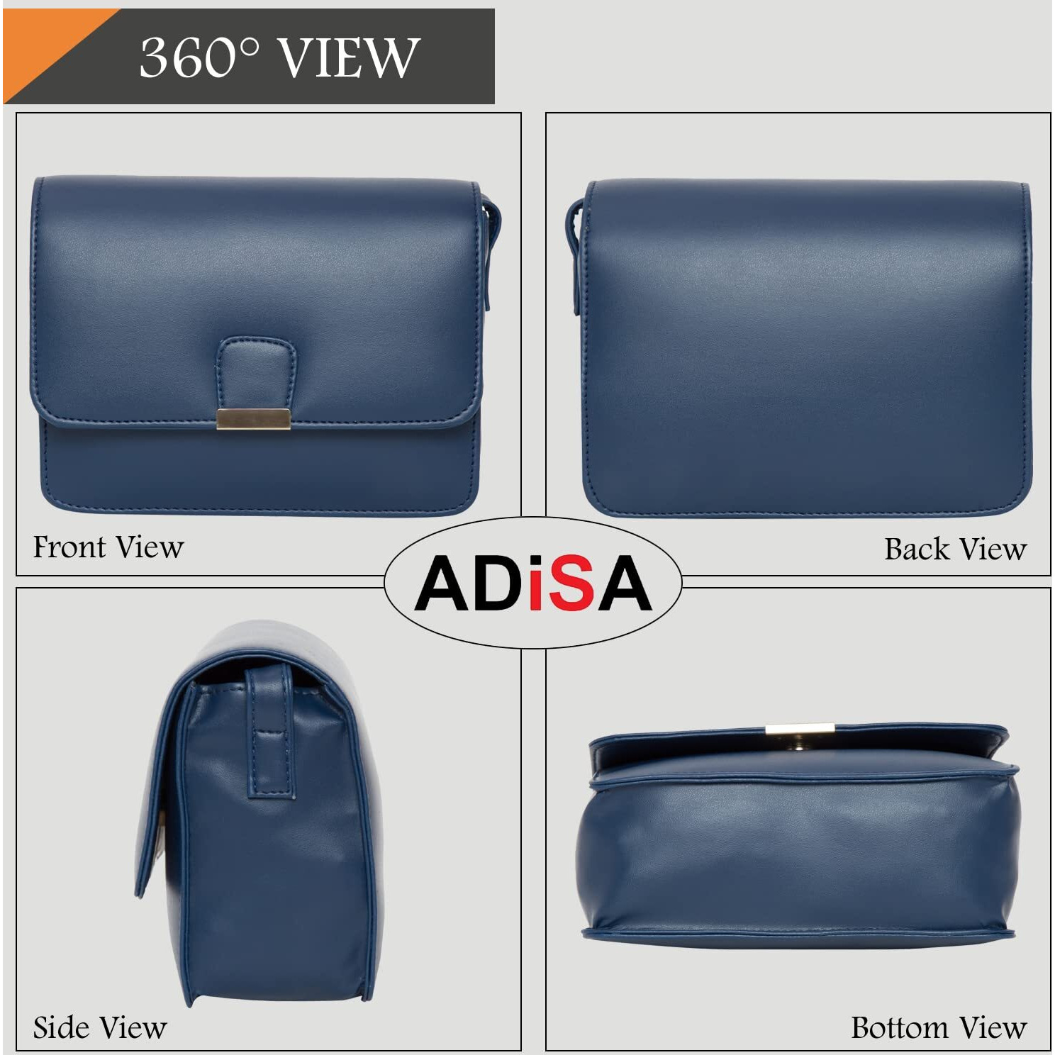 Adisa Women's Sling Bag (Navy Blue)