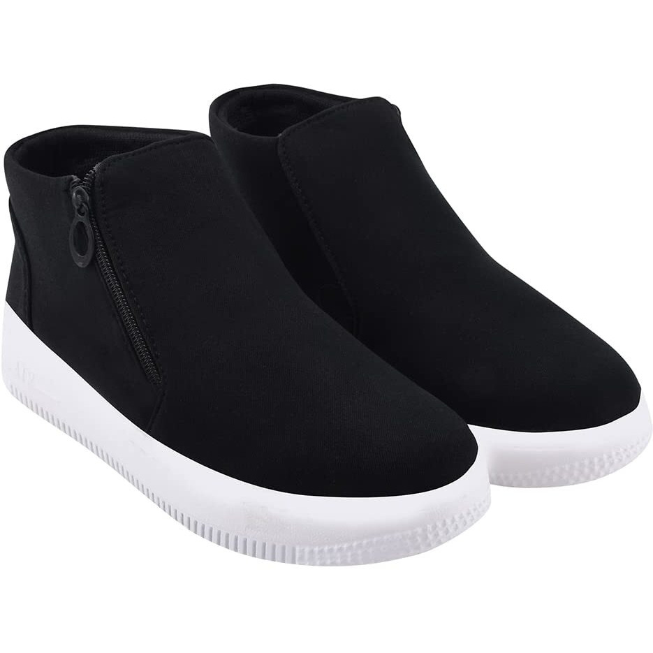 Shoetopia Women's Flat Boots,5 Uk, Black