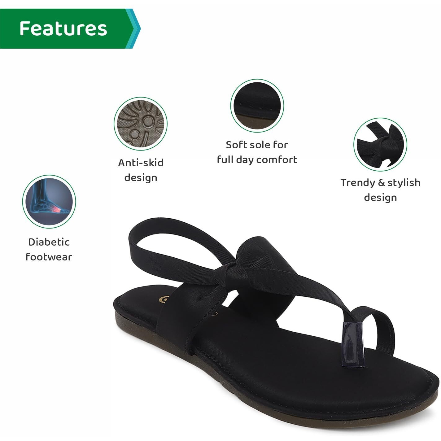 Ortho Joy Fancy Doctor Sandals|| Stylish Casual Slippers For Women