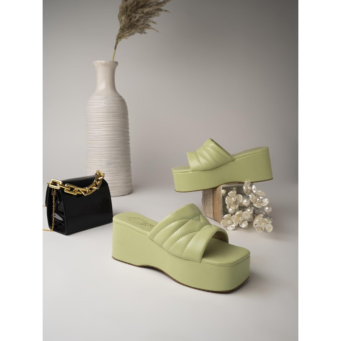 Shoetopia Women & Girls Retro Style Platform Heels