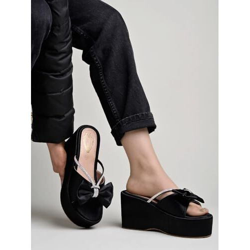 Shoetopia Women's Platform Heel Sandal