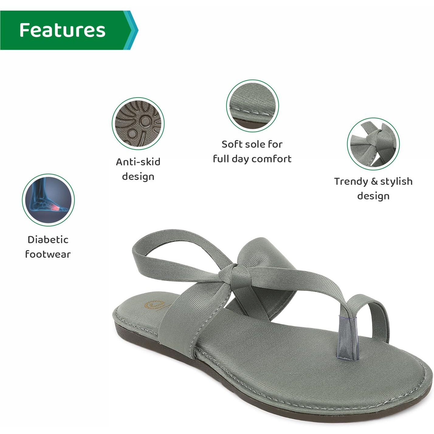 Ortho Joy Fancy Doctor Sandals|| Stylish Casual Slippers For Women