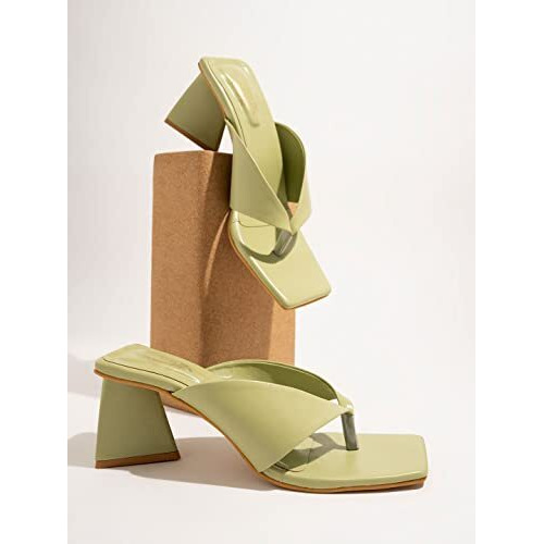 Shoetopia Women's Block Heel Sandal