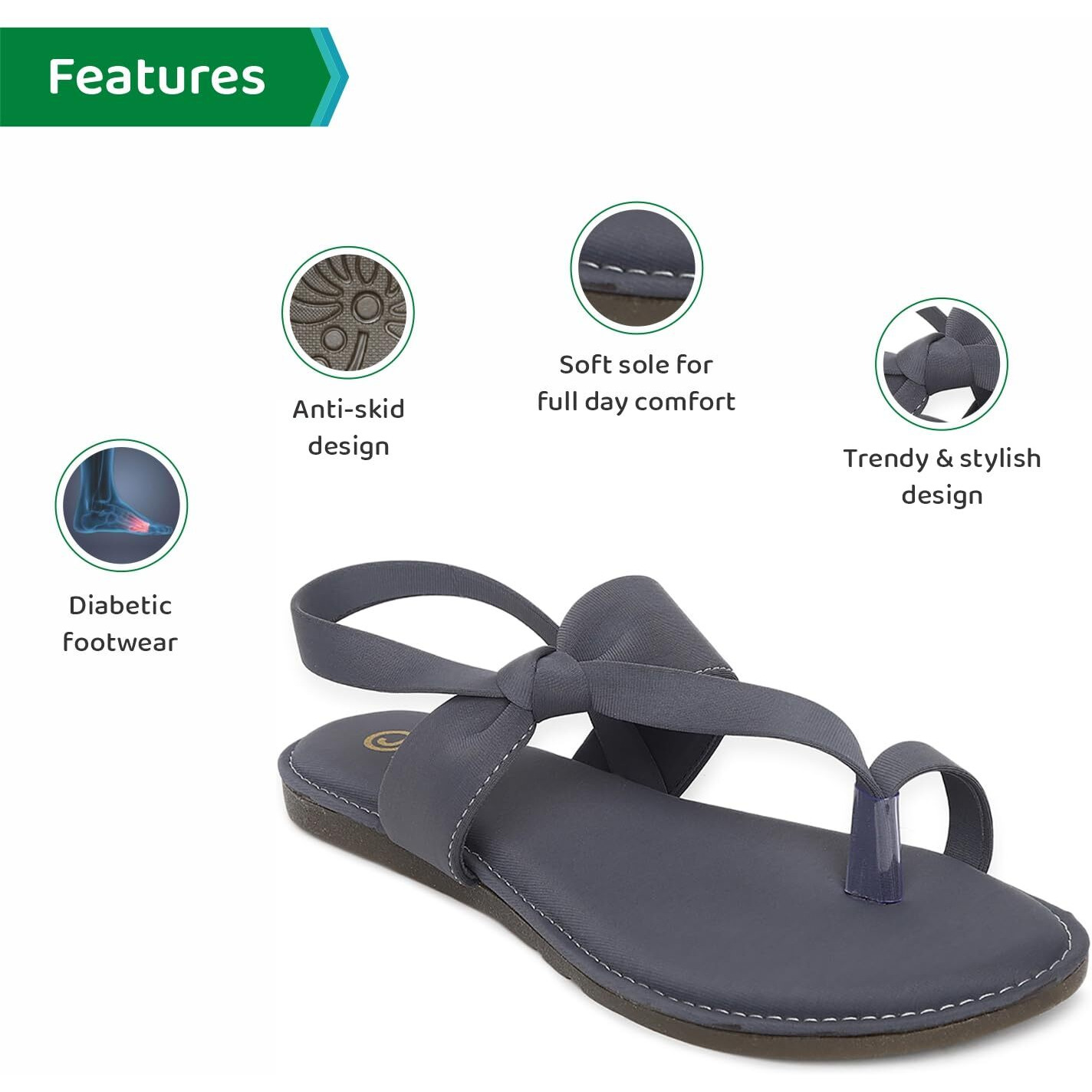Ortho Joy Fancy Doctor Sandals|| Stylish Casual Slippers For Women