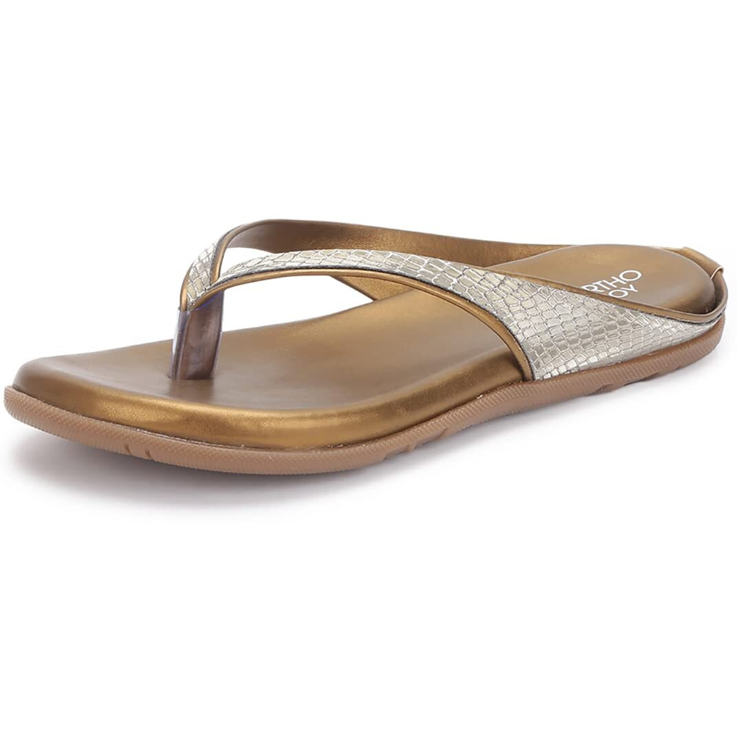 Ortho Joy Fancy Doctor Slippers || Comfortable Flat Sandals For Women Stylish