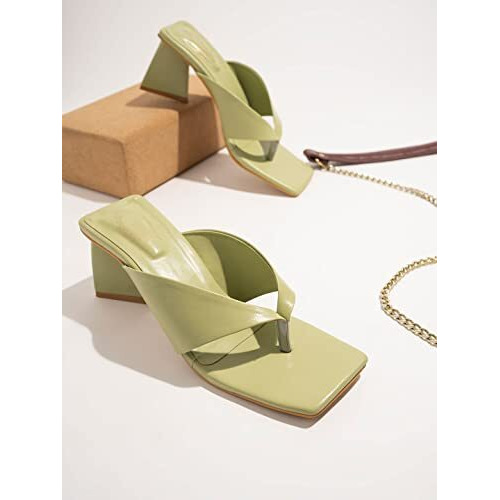 Shoetopia Women's Block Heel Sandal