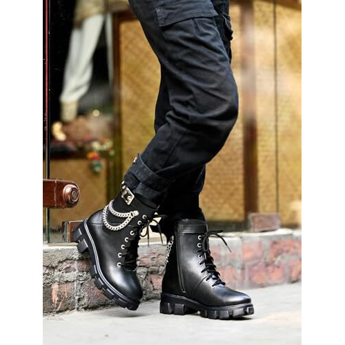 Shoetopia Girls Bt-60 Black Ankle Boot - 3 Uk (Girls-Bt-60-Black)