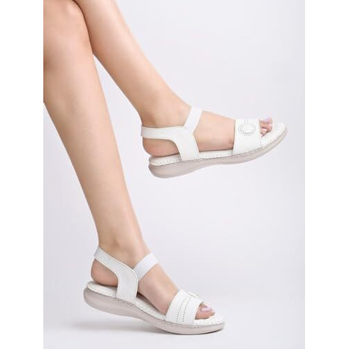 Shoetopia Women's Block Heel Sandal (8 Uk)
