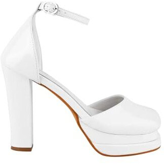 Shoetopia Girls Zepto White Heeled Sandal - 4 Uk (Girls-Zepto-White)