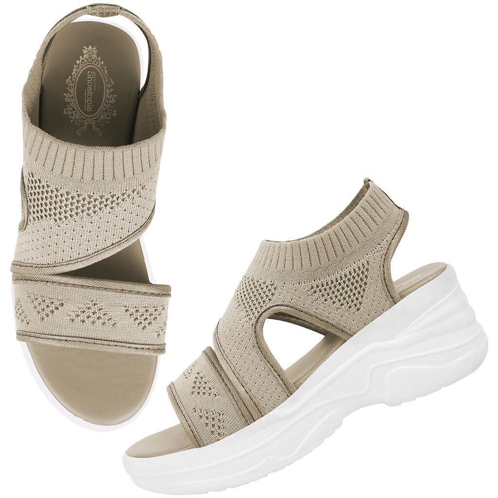 Shoetopia Women's Sandal-4 Kids Uk (Milton-Beige)-Eu37