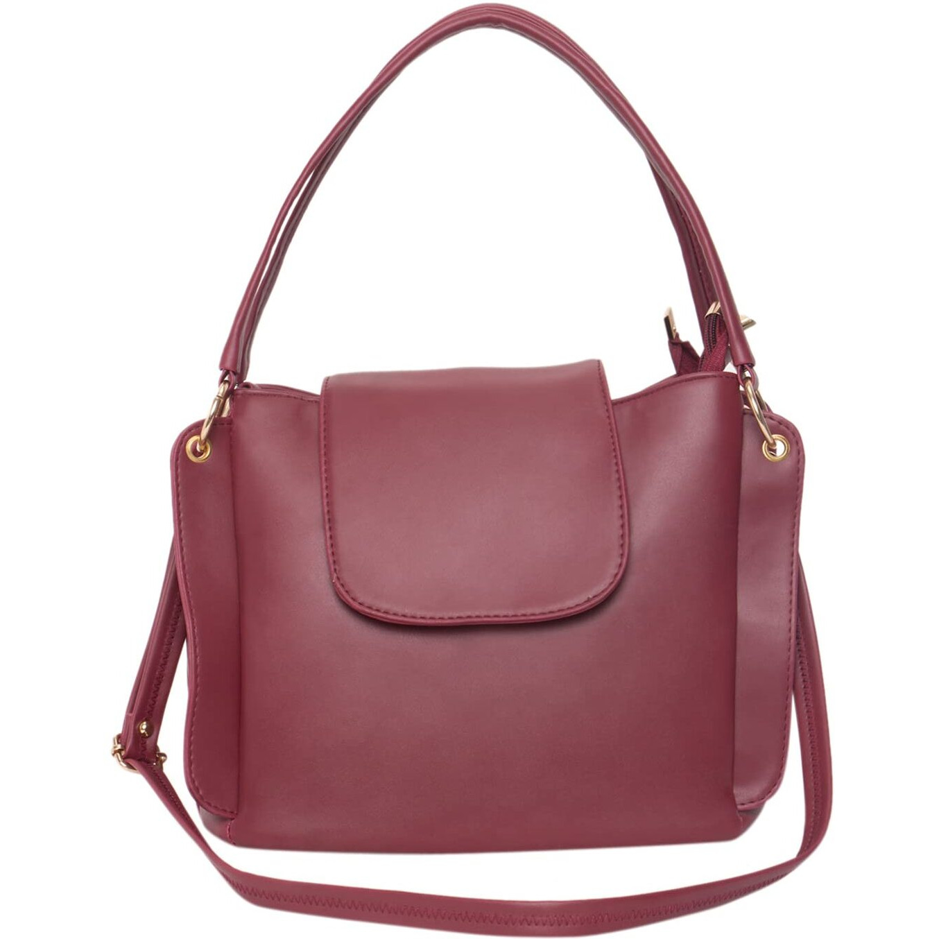 Adisa Shoulder Handbag Bag For Women And Girls With Sling Belt (Ad4055-Mar)