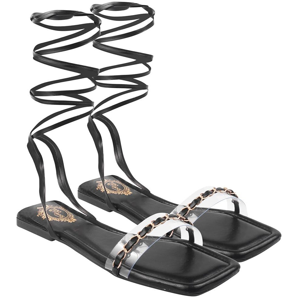 Shoetopia Women's Block Heel Sandal