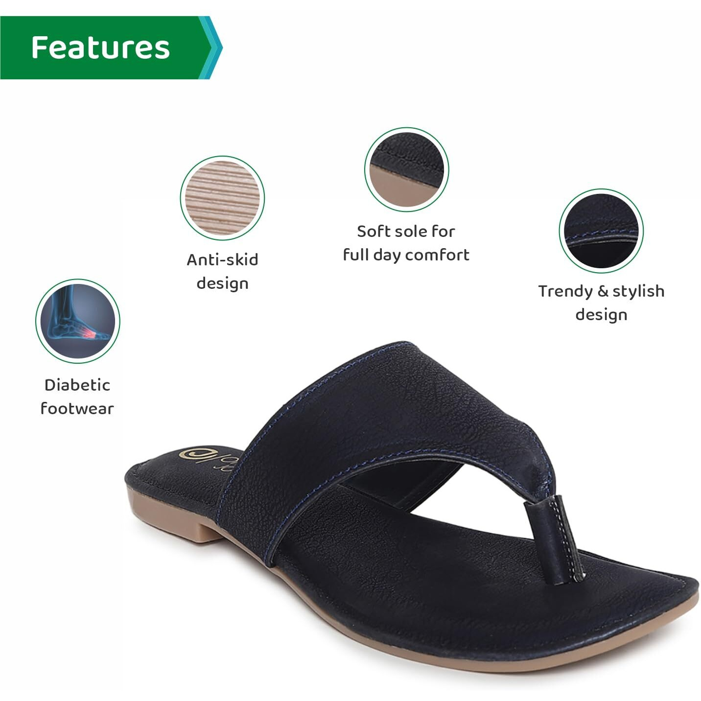 Ortho Joy Fancy Doctor Sandals|| Stylish Slippers For Women