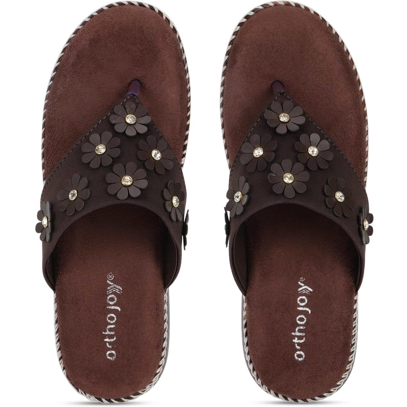 Ortho Joy Doctor Fancy Footwear For Women || Orthopedic Women's Fancy Slipper/Sandal For Women