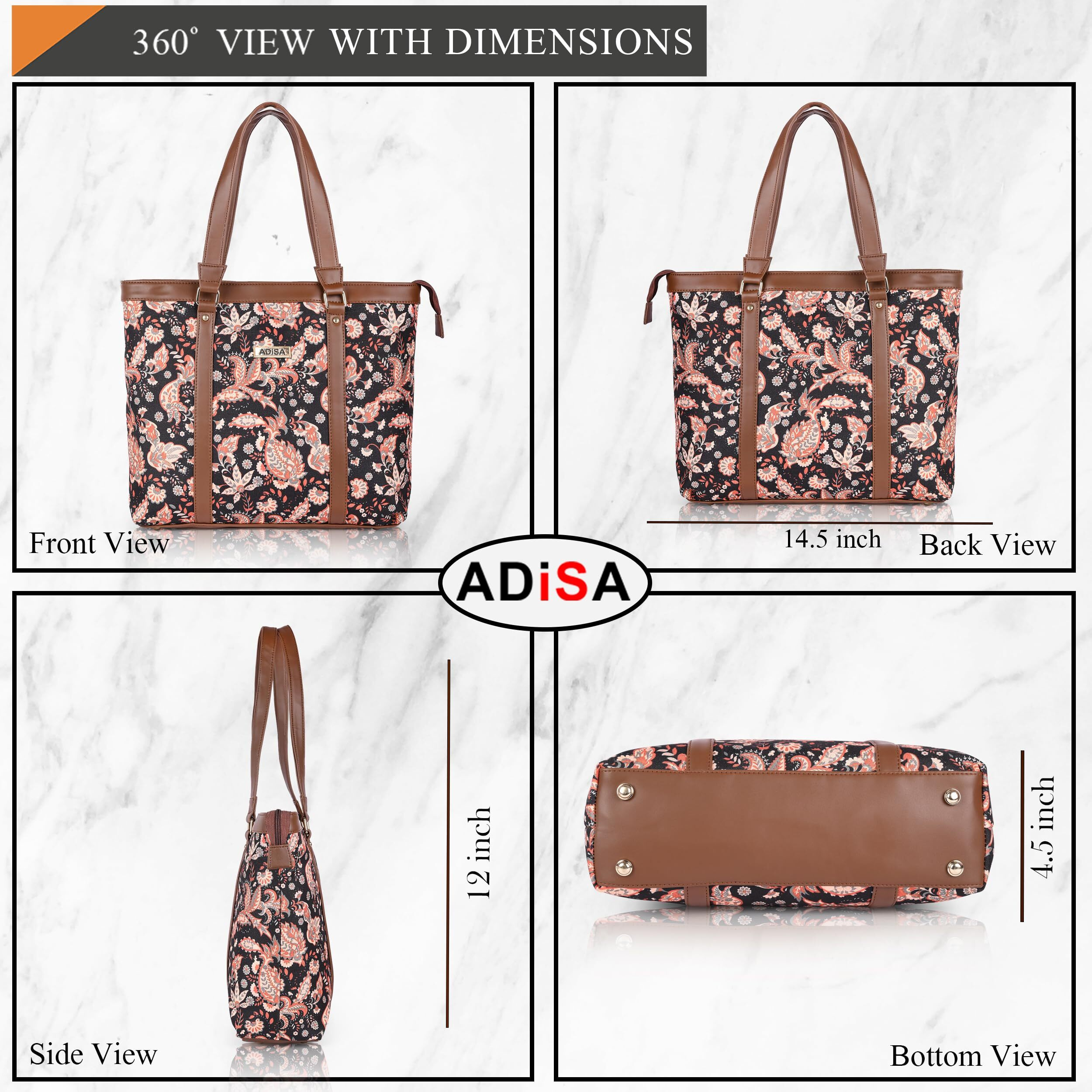 Adisa Women's Western (Black-Peach)