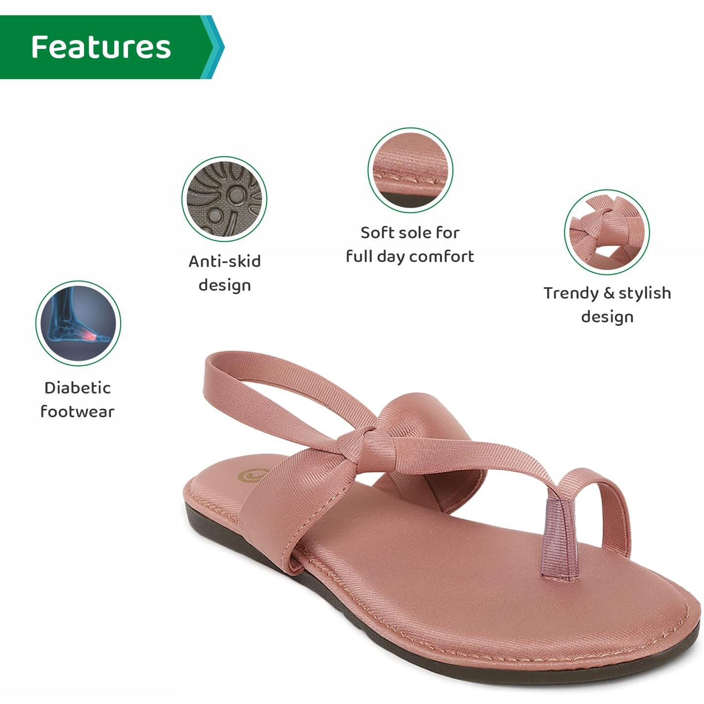 Ortho Joy Fancy Doctor Sandals|| Stylish Casual Slippers For Women