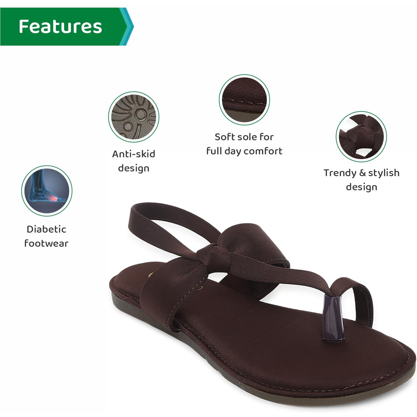 Ortho Joy Fancy Doctor Sandals|| Stylish Casual Slippers For Women