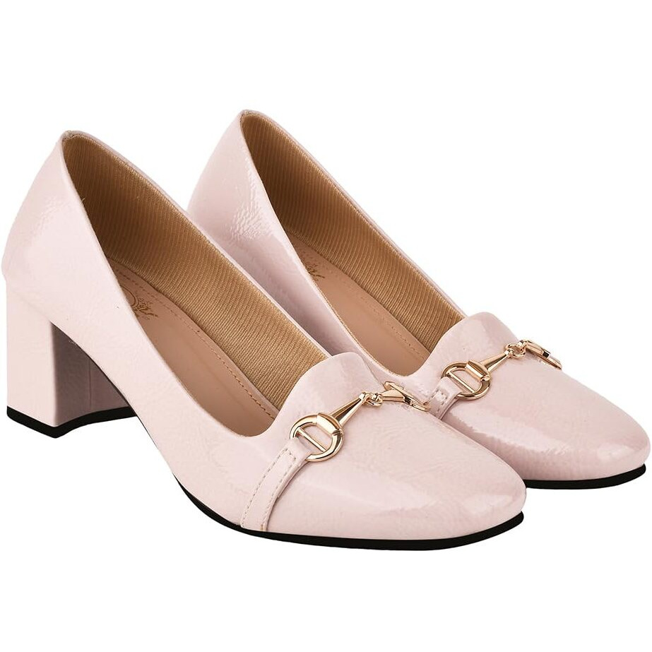 Shoetopia Stylish Casual Pink Pumps For Women & Girls /Uk8-Eu41