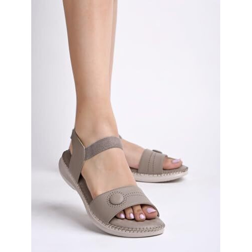 Shoetopia Women's Block Heel Sandal-Eu36 /Uk3