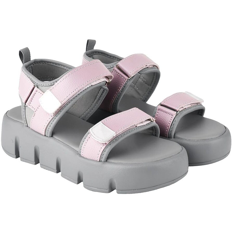 Shoetopia Lightweight Comfortable Trendy Green Sandals For Women & Girls /Uk6-Eu39
