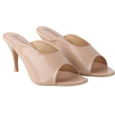 Shoetopia Girls Girls-Hn-975 Beige Heeled Sandal - 6 Uk (Girls-Hn-975-Beige)