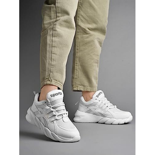 Shoetopia Girls Jm-40 White Sneaker - 5 Uk (Girls-Jm-40-White)