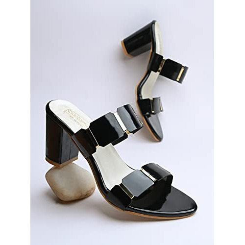 Shoetopia Women's Block Heel Sandal