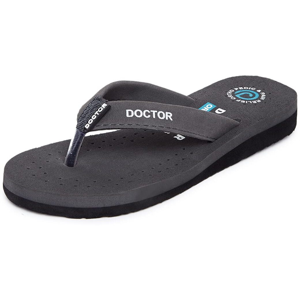 Ortho Joy Doctor Orthopedic Ladies Slippers | Soft Chappal For Women | Comfortable Womems's Slipper | Mcr Chappals For Women Grey Color