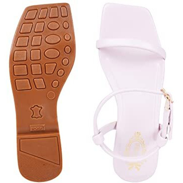 Shoetopia Girls Snd-116 Mauve Flat Sandal - 6 Uk (Girls-Snd-116-Mauve)