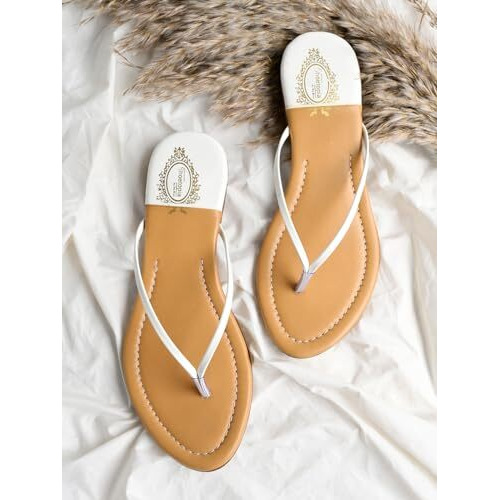 Shoetopia Girls Girls-Gf-1 White Flat Sandal - 7 Uk (Girls-Gf-1-White)