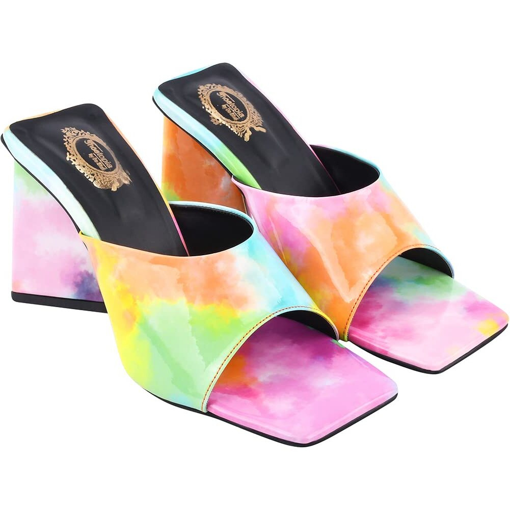 Shoetopia Women's Block Heel Sandal