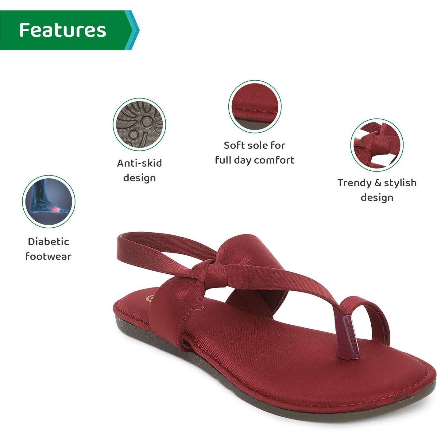 Ortho Joy Fancy Doctor Sandals|| Stylish Casual Slippers For Women