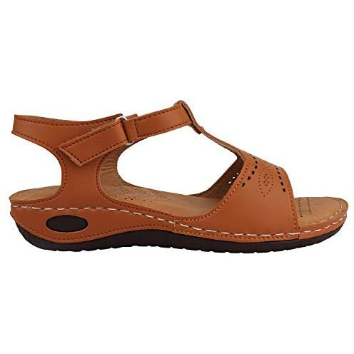 Shoetopia Women's Block Heel Sandal