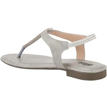 Shoetopia Girls Girls-Snd-200 Grey Flat Sandal - 7 Uk (Girls-Snd-200-Grey)