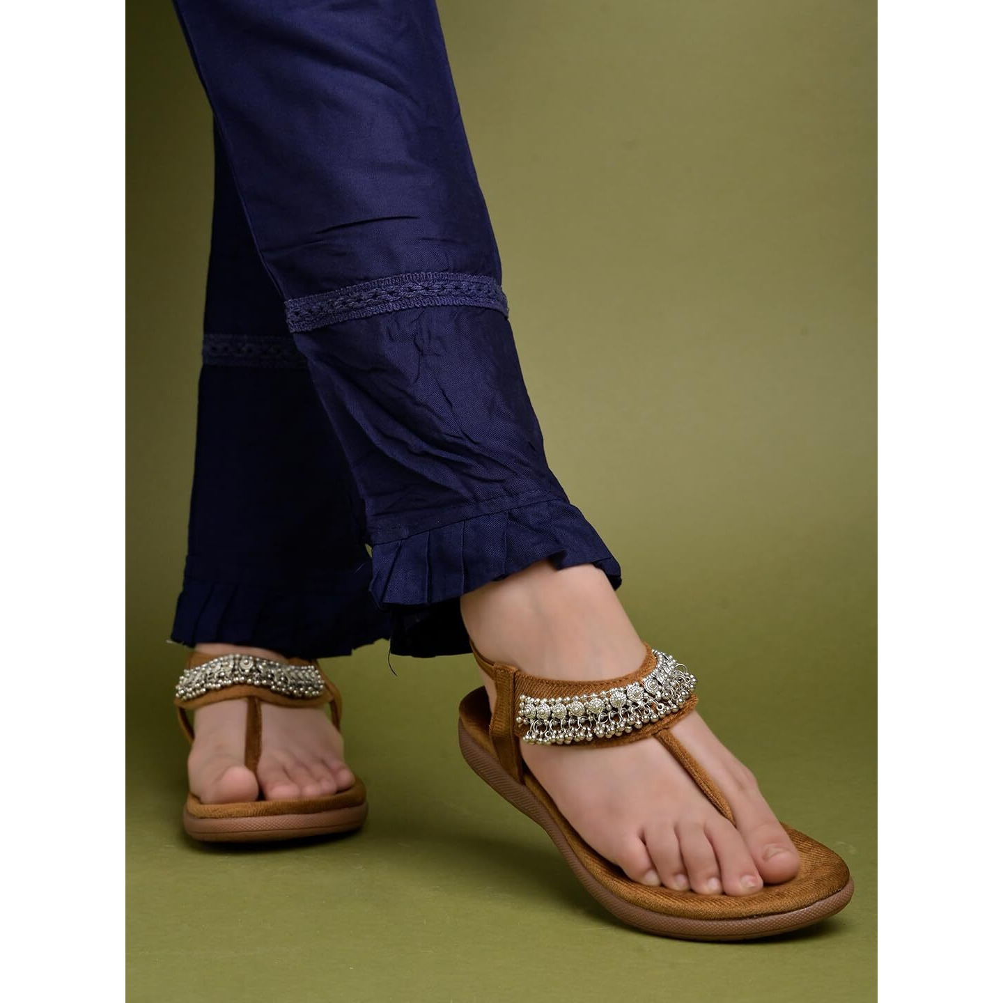 Shoetopia Women's Block Heel Sandal