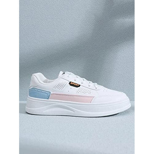 Shoetopia Girls Jm-44 White Sneaker - 5 Uk (Girls-Jm-44-White)