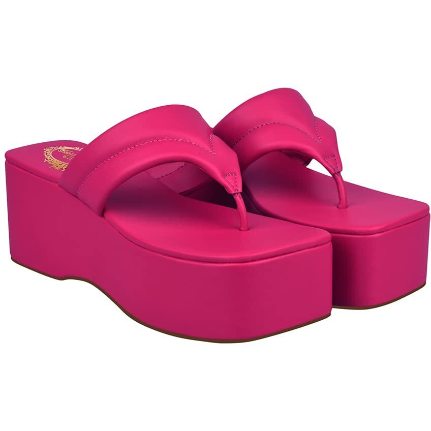 Shoetopia Girls P-2 Pink Platform - 4 Uk (Girls-P-2-Pink)