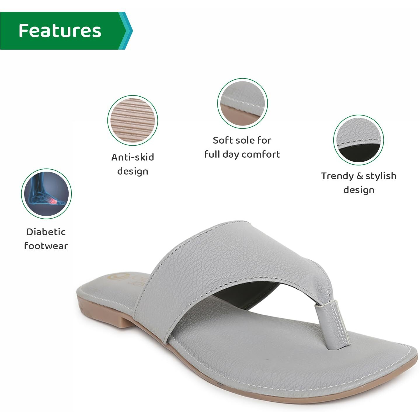 Ortho Joy Fancy Doctor Sandals|| Stylish Slippers For Women