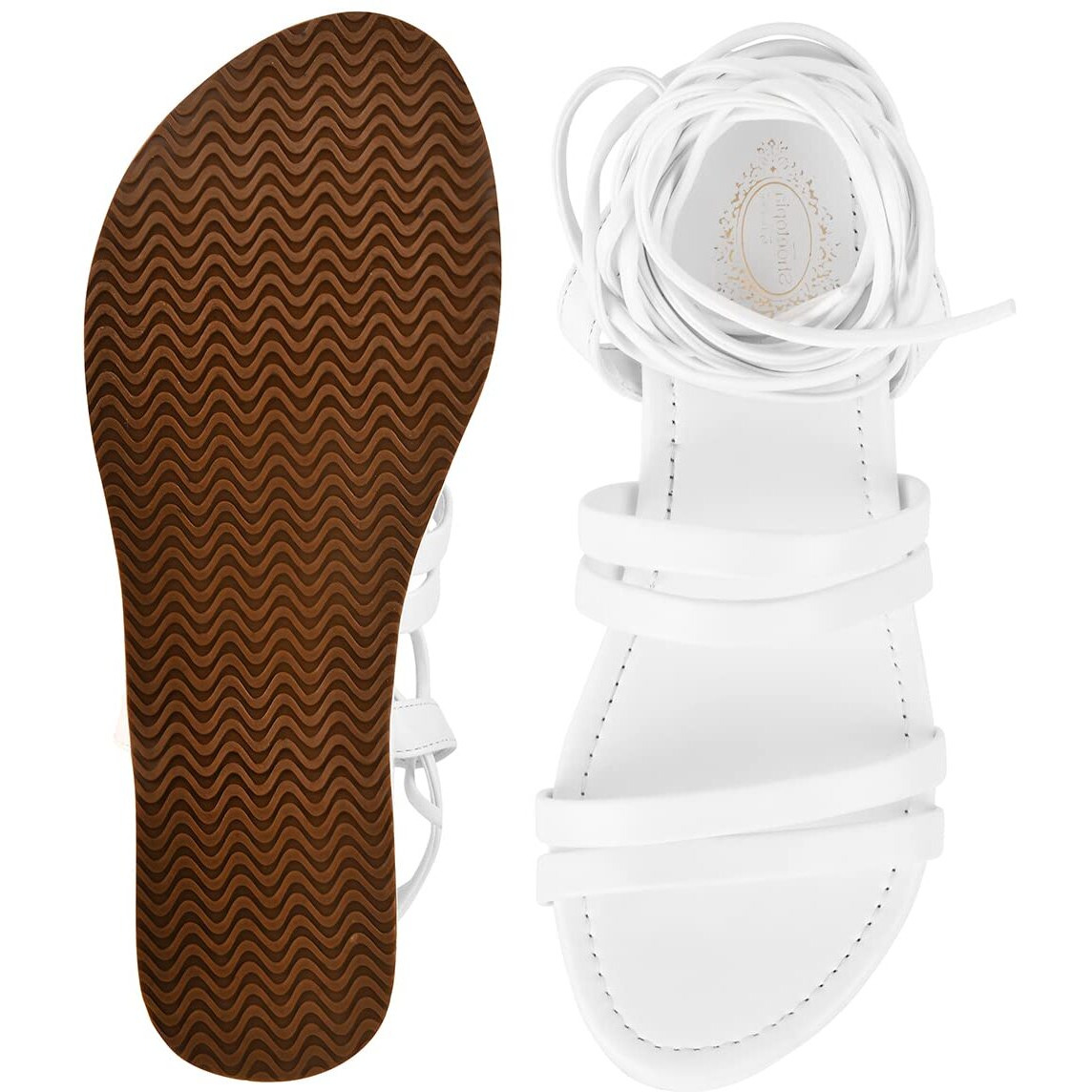 Shoetopia Retro Style White Platform Heels For Women & Girls /Uk7