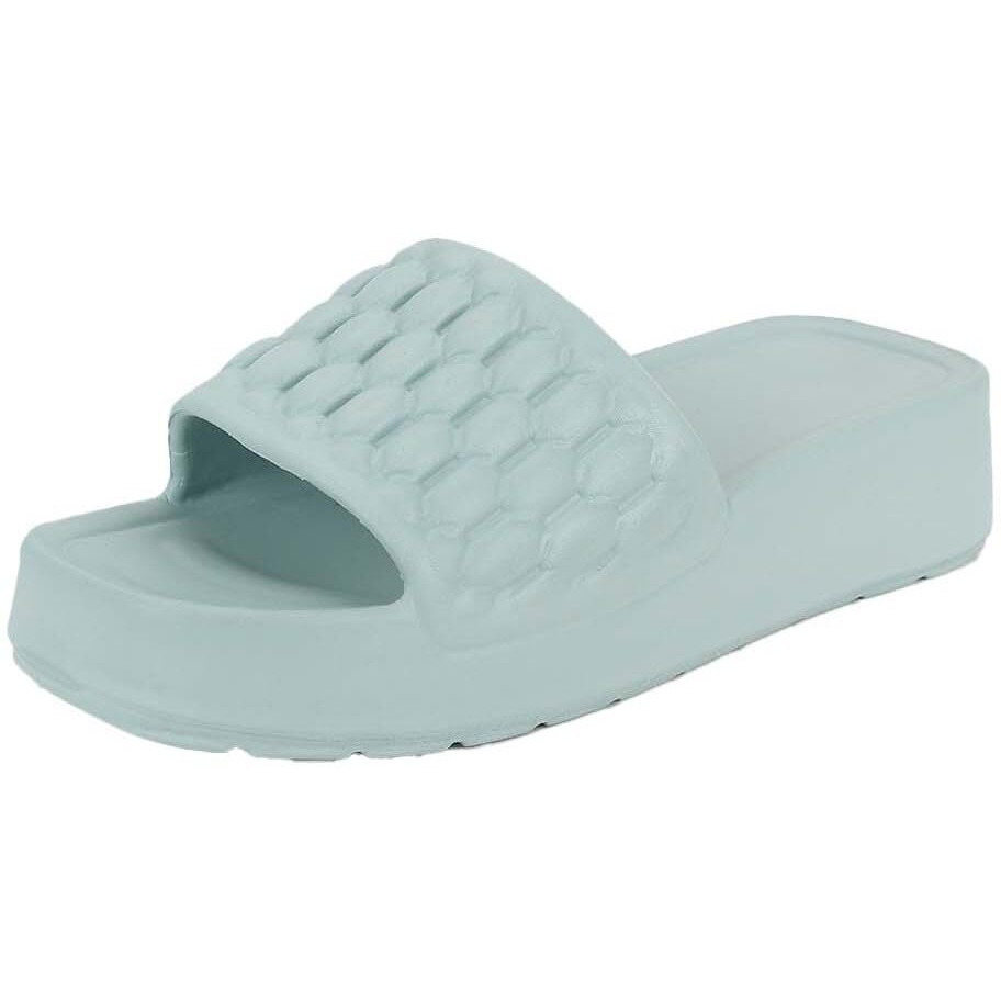 Ortho Joy Eva Sliders For Women || Waterproof & Everyday Flip Flops For Ladies || Slippers With Cushion Foot Bed || Anti-Slip Sole || Sweat Free || Super Flexible