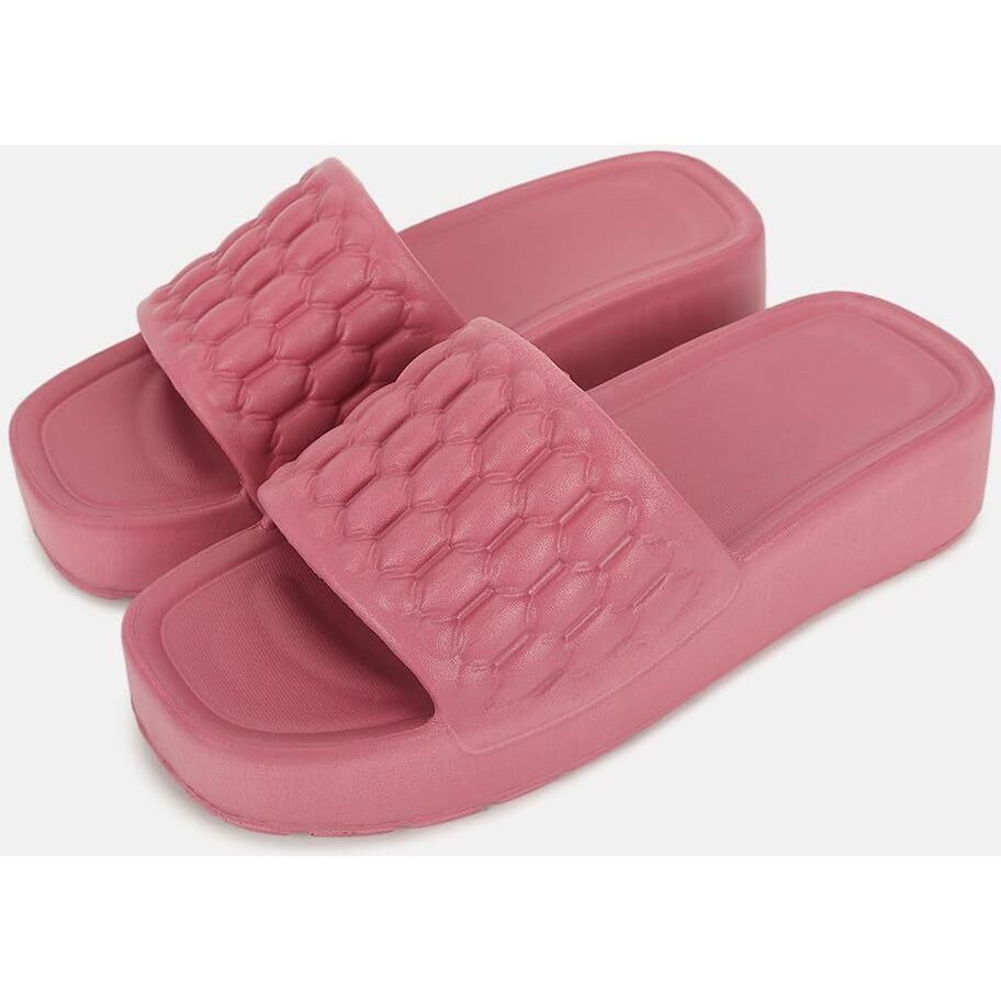 Ortho Joy Eva Sliders For Women || Waterproof & Everyday Flip Flops For Ladies || Slippers With Cushion Foot Bed || Anti-Slip Sole || Sweat Free || Super Flexible