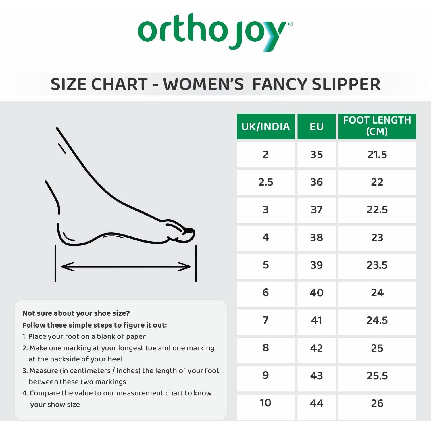 Ortho Joy Extra-Soft Women's Doctor Ortho Slippers/Flip-Flops For Women