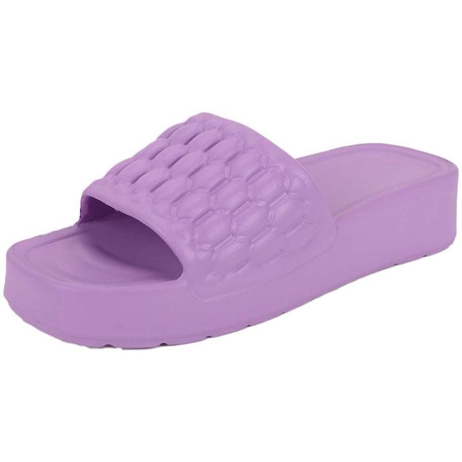 Ortho Joy Eva Sliders For Women || Waterproof & Everyday Flip Flops For Ladies || Slippers With Cushion Foot Bed || Anti-Slip Sole || Sweat Free || Super Flexible