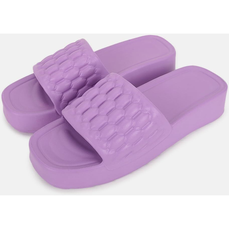 Ortho Joy Eva Sliders For Women || Waterproof & Everyday Flip Flops For Ladies || Slippers With Cushion Foot Bed || Anti-Slip Sole || Sweat Free || Super Flexible