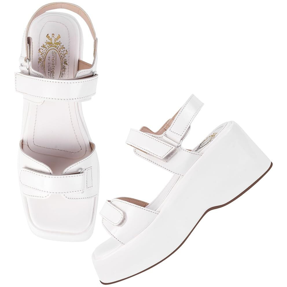 Shoetopia Women's Heeled Sandal-6 Kids Uk (Club-White)-Eu39