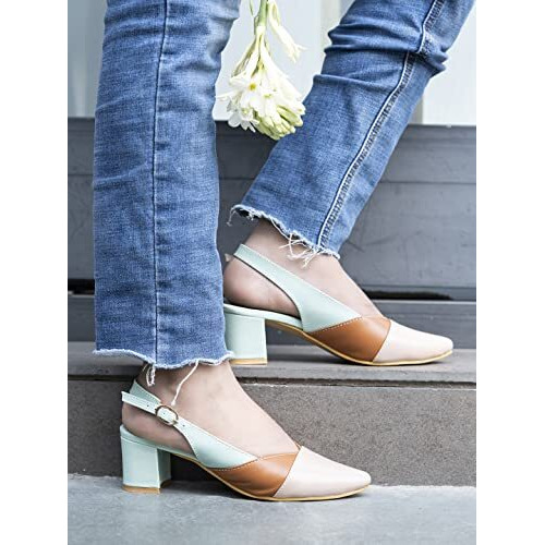 Shoetopia Girls Town Cream Heeled Sandal - 5 Uk (Girls-Town-Cream)