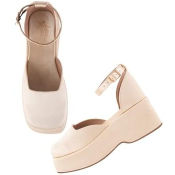 Shoetopia Stylish Golden Chic Pumps For Girls-Eu36