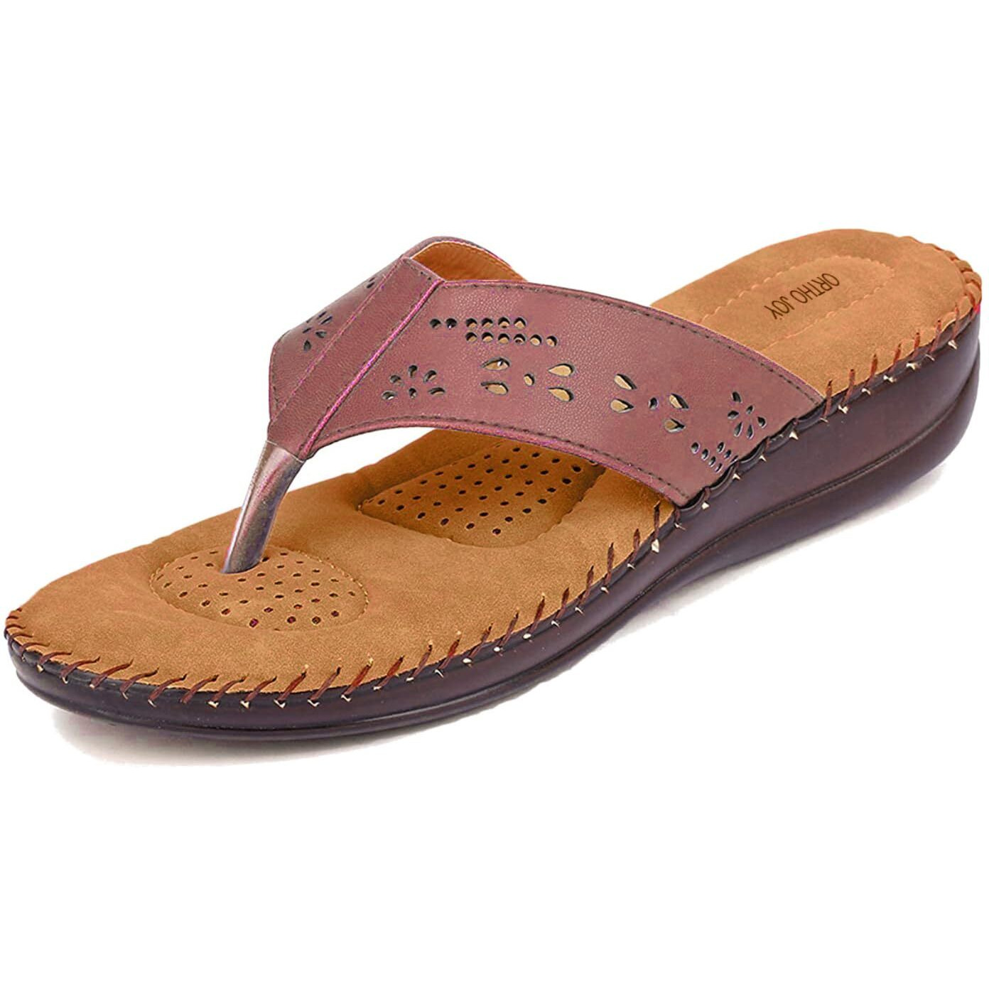 Ortho Joy Extra Soft Women's Doctor Ortho Slippers/Flip-Flops