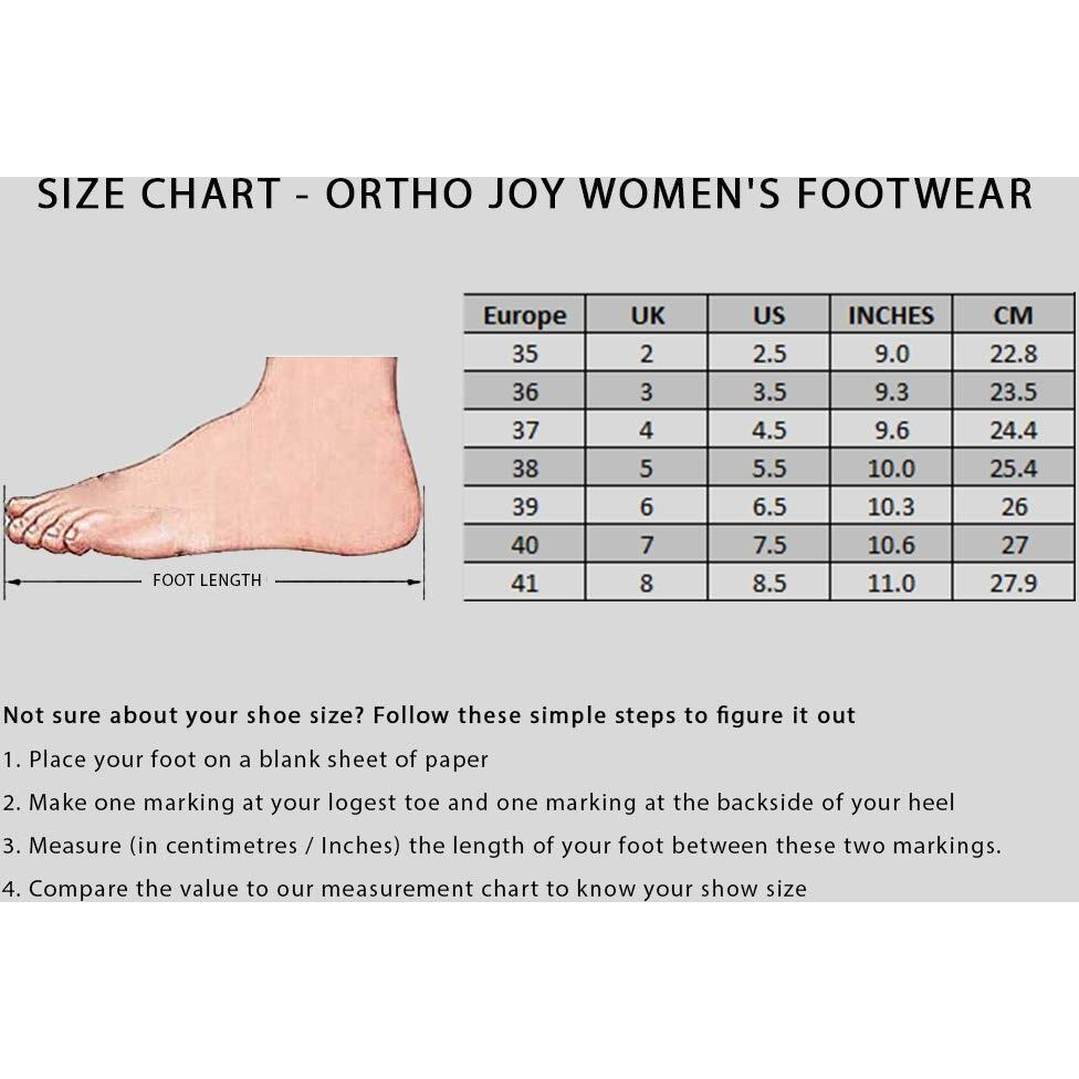 Ortho Joy Extra Soft Ladies Orthopaedic And Diabetic Comfort Fit Doctor Slippers For Women's Daily Use/Mcr Chappals For Women