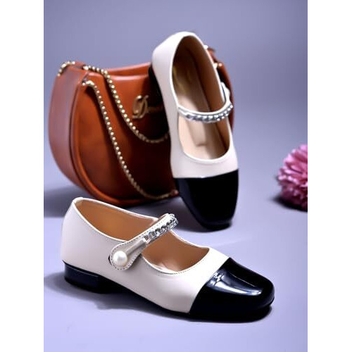 Shoetopia Stylish Marry-Janes For Women & Girls /Eu38 Cream